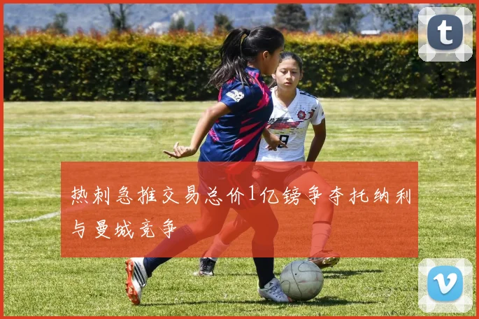 热刺急推交易总价1亿镑争夺托纳利与曼城竞争